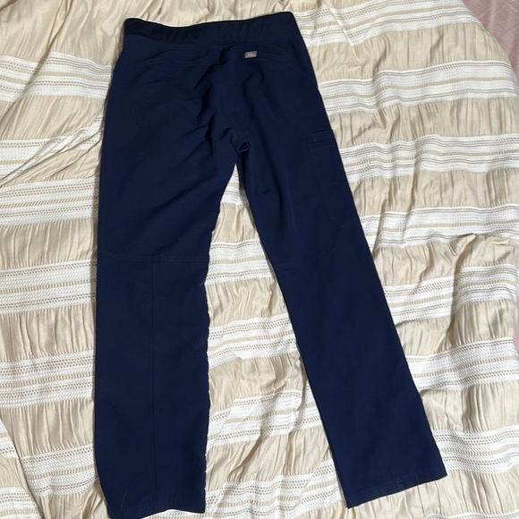 Figs Blue Scrub Pants - Picture 2 of 3
